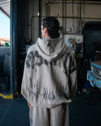 Ghost Zip Up - Creme