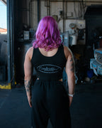 Chained Baby Tee - Midnight