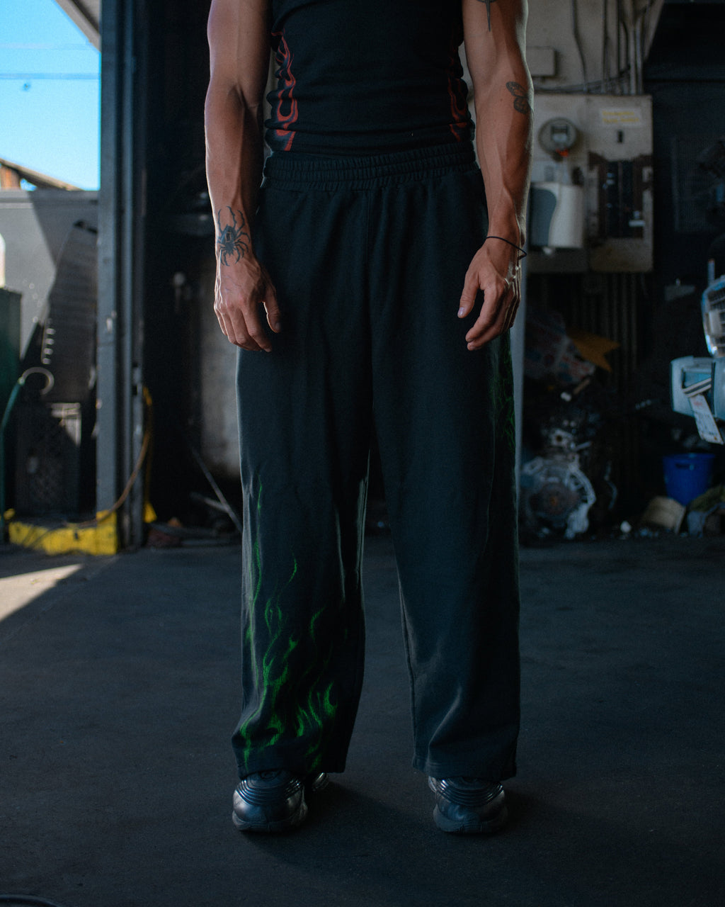 Ghost Sweatpants - Toxic Green