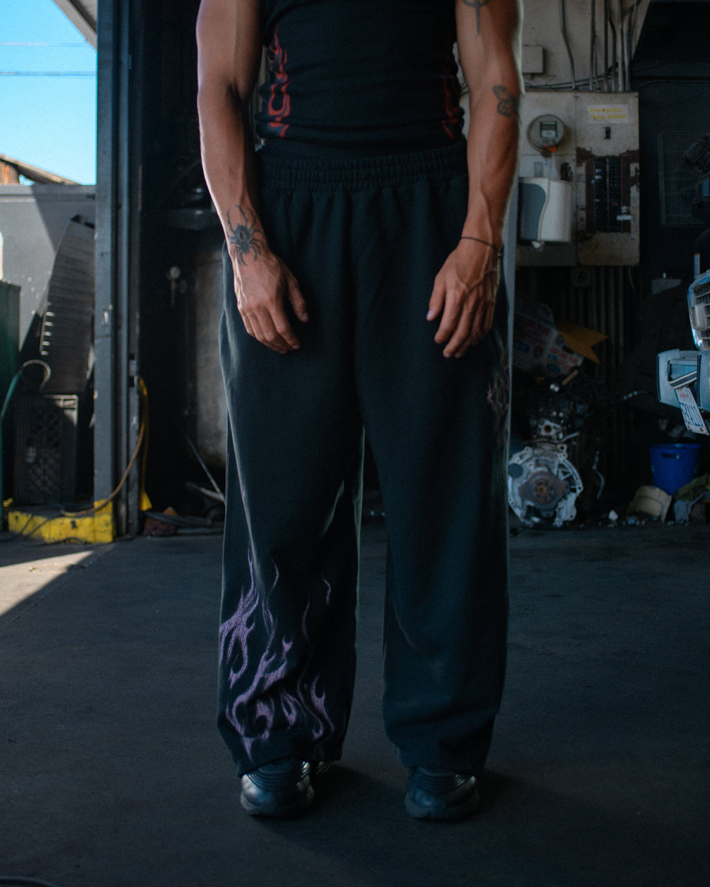 Ghost Sweatpants - Glossy Pink