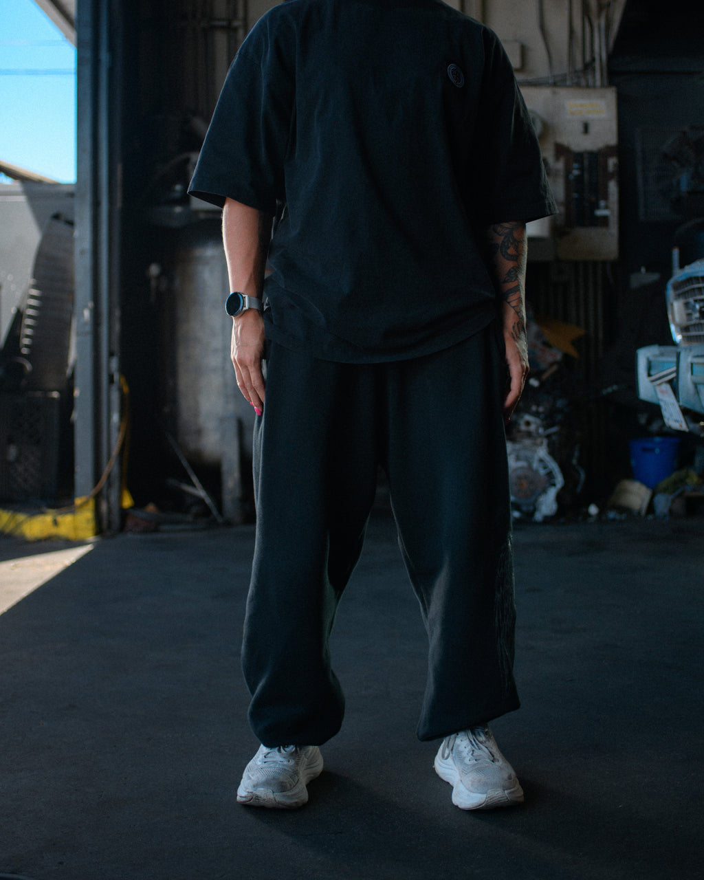 Wing Sweatpants - Silver