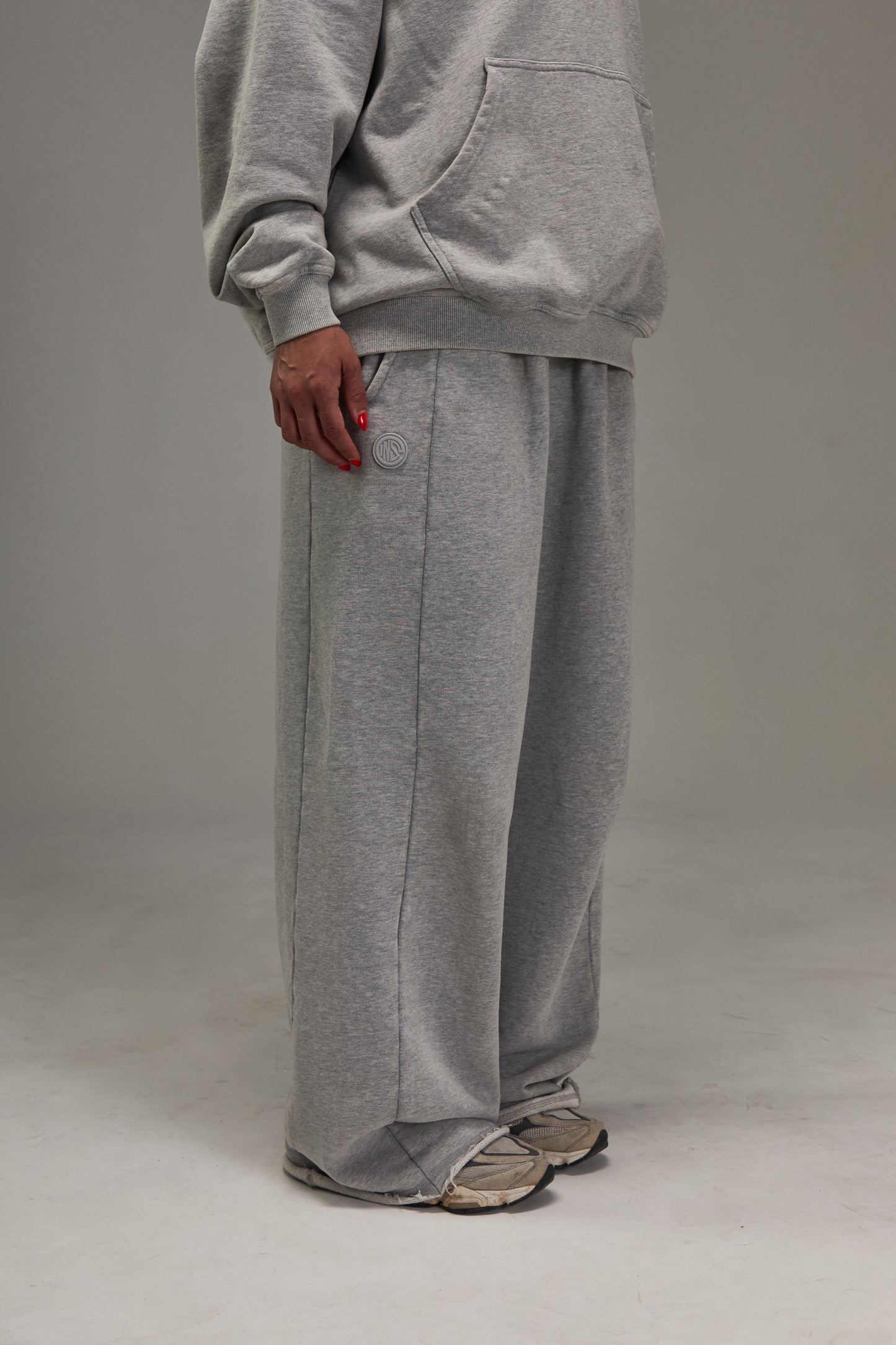 Heather grey Heavyweight Sweatpants