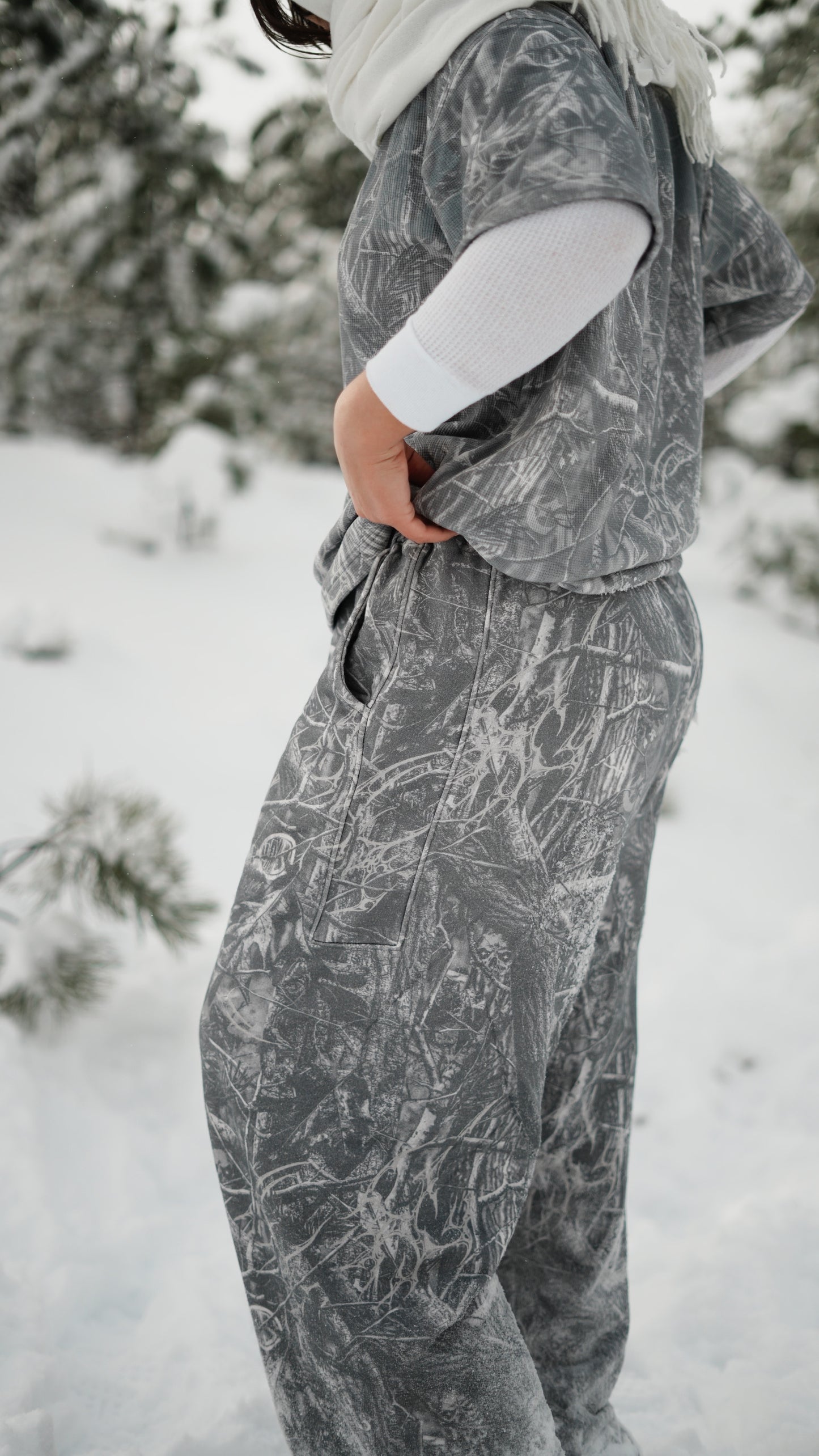 Arctic Camo Pump Cover