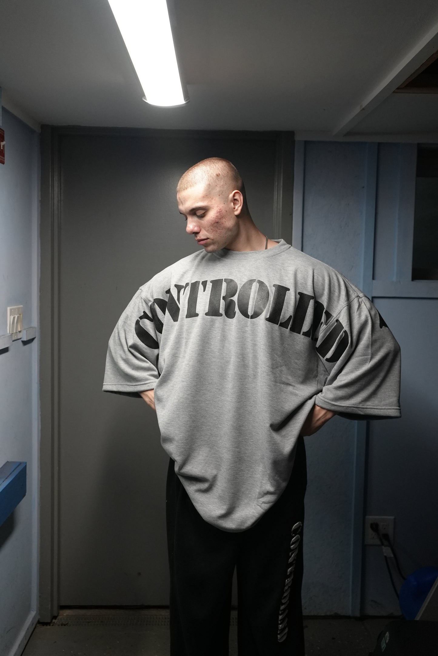 Steel Grey Controlled Insanity Pump Cover