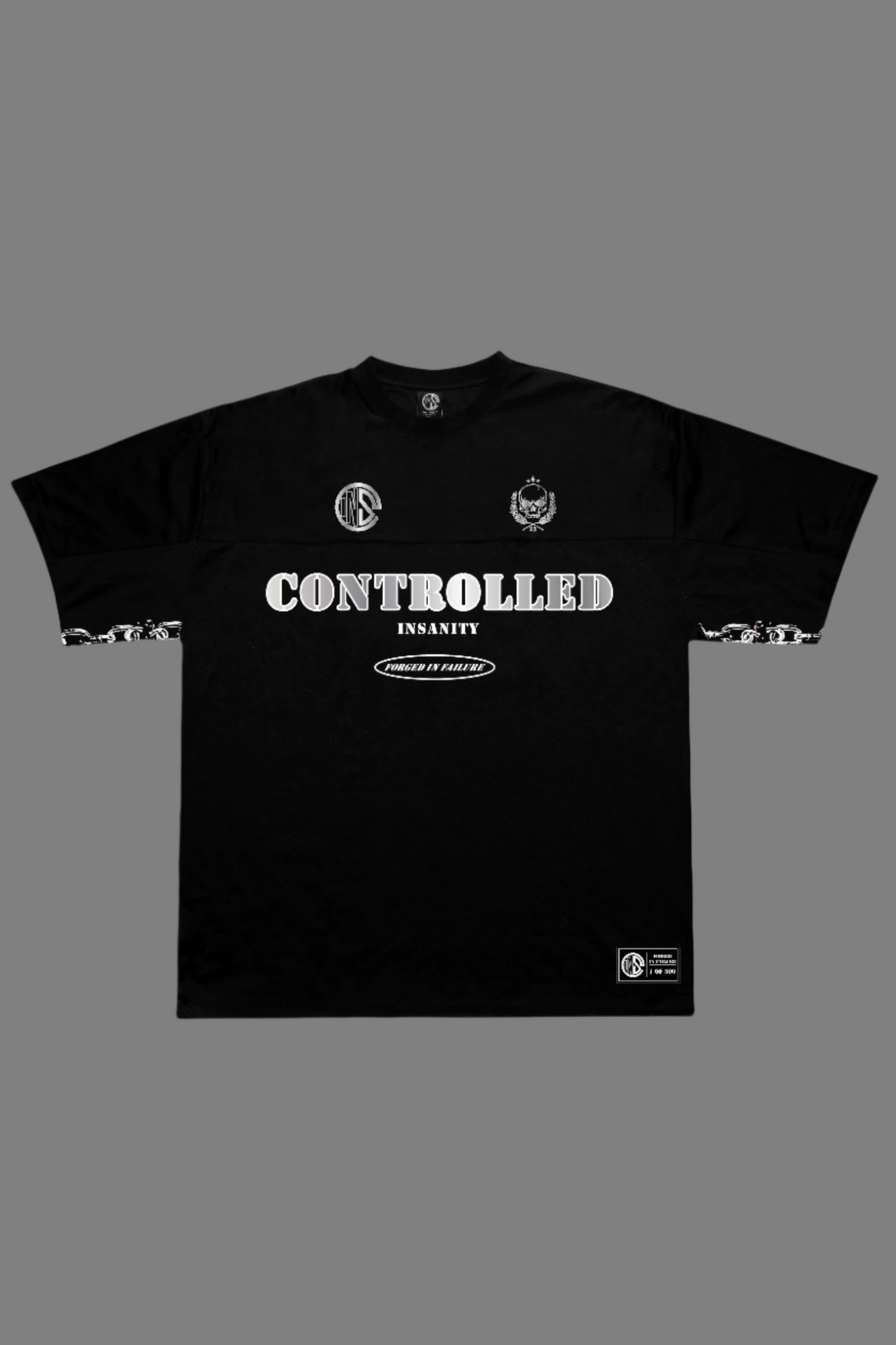 OG Black Controlled Insanity Labeled Jersey 1/300