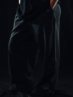 Wide Leg Sweats - Paranorman Purple
