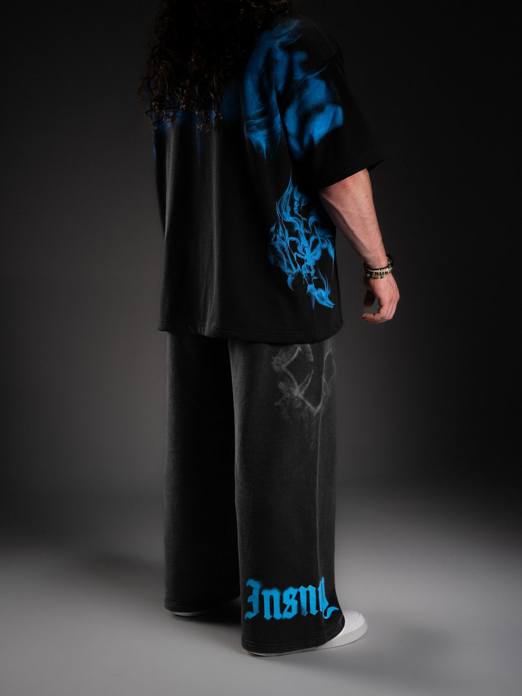 Butterfly Blue Wide Leg Sweats