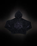 Reaper Waffleknit Pullover - Black W/ Purple
