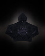 Reaper Waffleknit Pullover - Black W/ Purple
