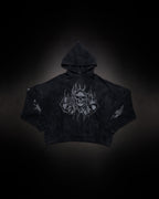 Reaper Waffleknit Pullover - Black W/ Grey