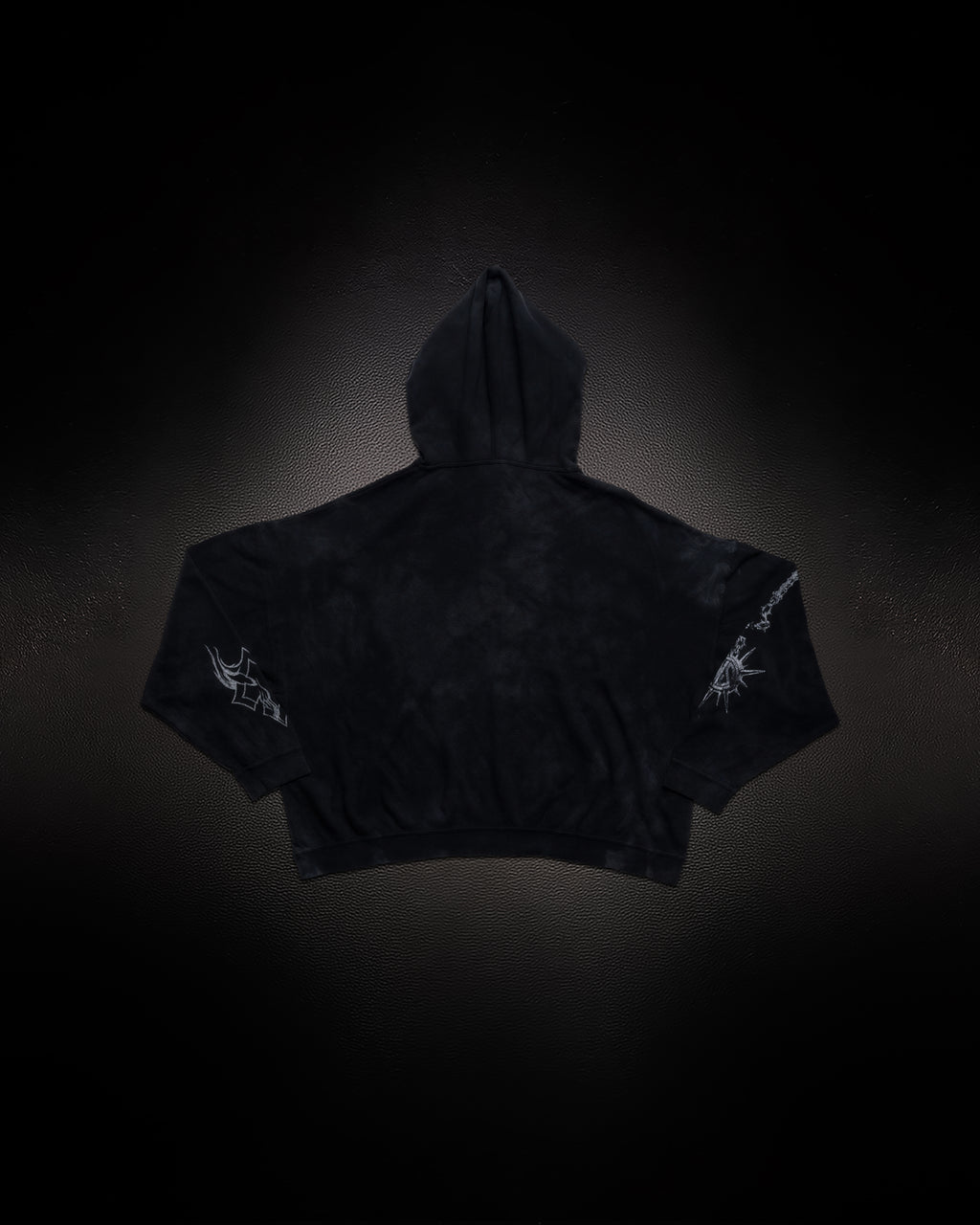 Reaper Waffleknit Pullover - Black W/ Grey