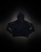 Reaper Waffleknit Pullover - Black W/ Grey