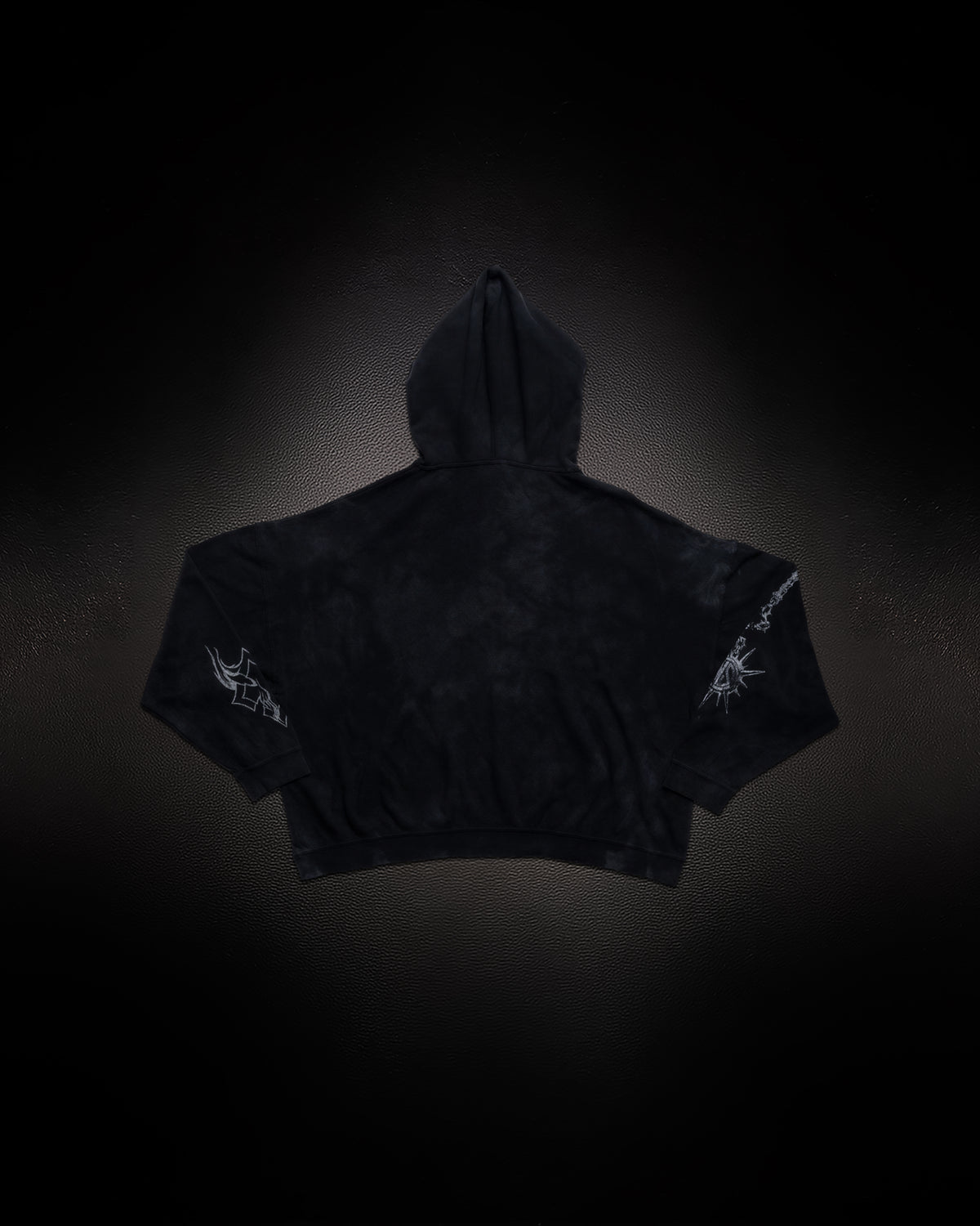 Reaper Waffleknit Pullover - Black W/ Grey