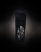 Reaper Waffleknit Sweatpants - Black W/ Beige