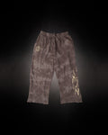 Reaper Waffleknit Sweatpants - Grey W/ Beige