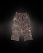 Reaper Waffleknit Sweatpants - Grey W/ Beige