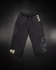 Wide Leg Sweats Black