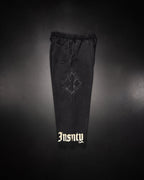 Wide Leg Sweats - Black