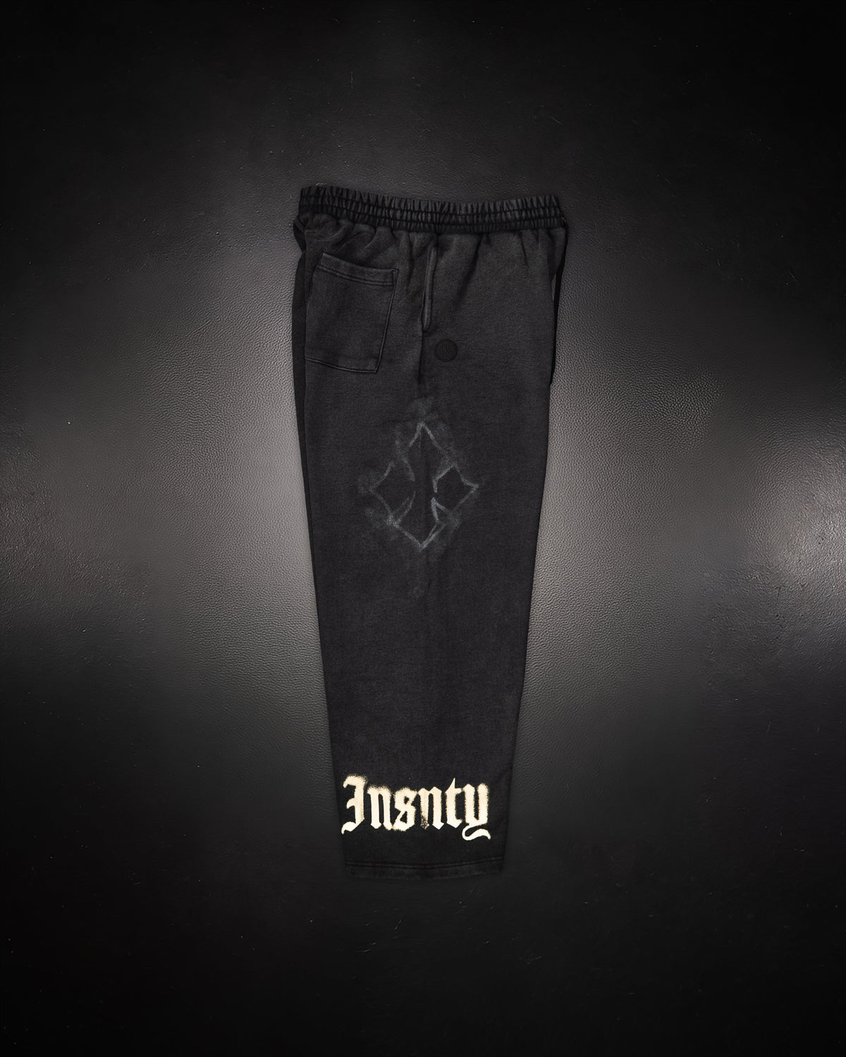 Wide Leg Sweats - Black