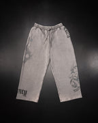 Wide Leg Sweats - Dusk
