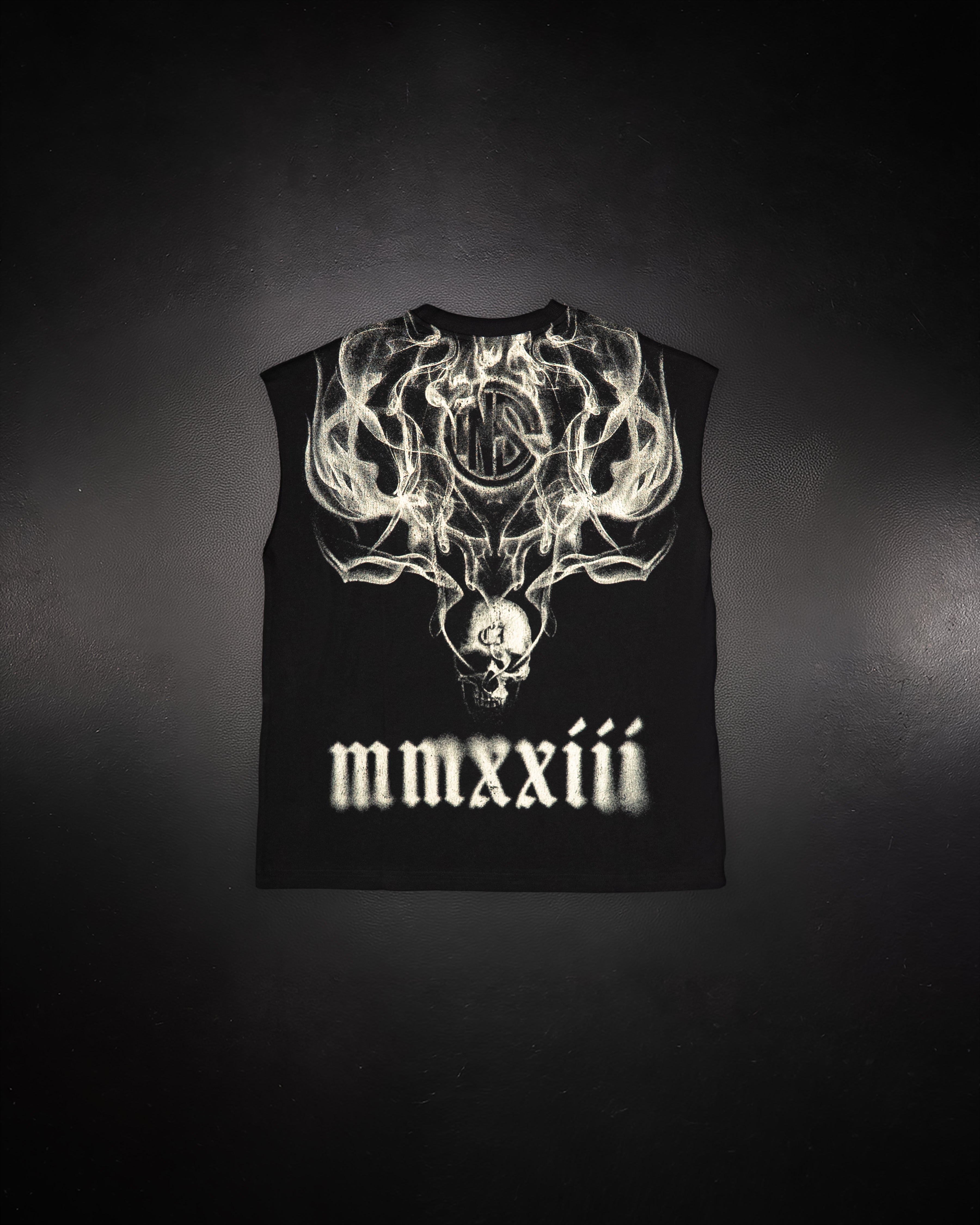 Faded Cutoff Off White