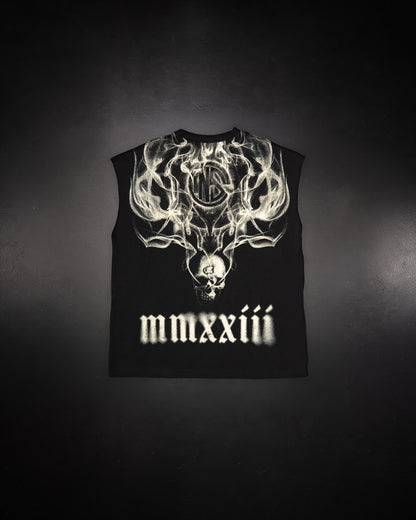 Faded Cutoff Off White