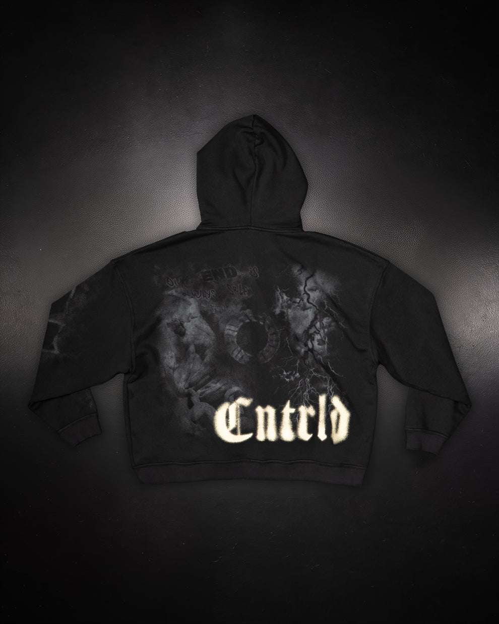 Smoke Zip Up Hoodie – Controlled Insanity