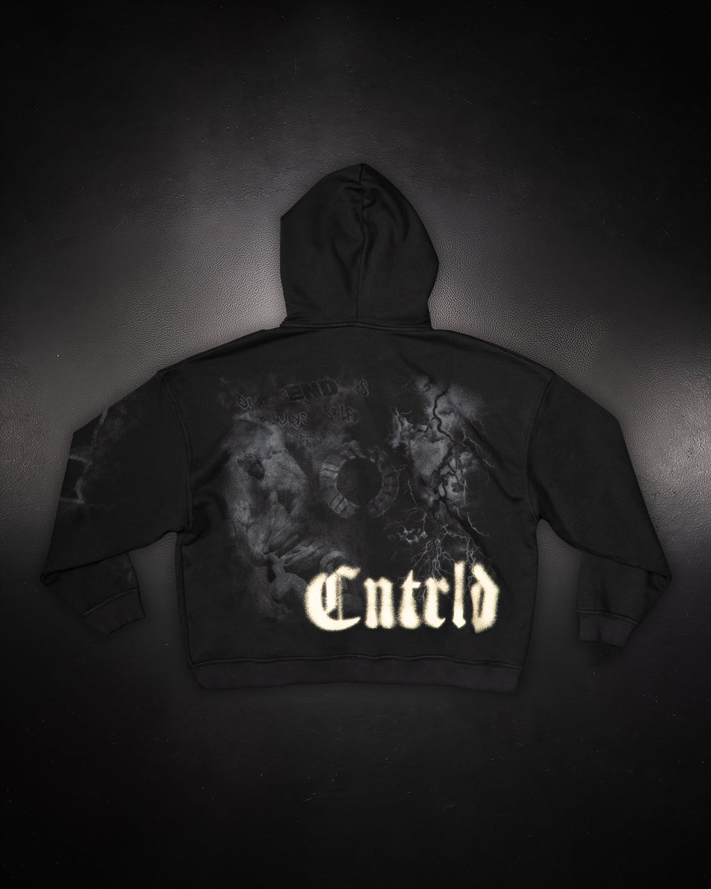Smoke Zip Up Hoodie - Smoke