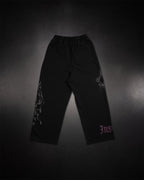 Wide Leg Sweats - Paranorman Purple