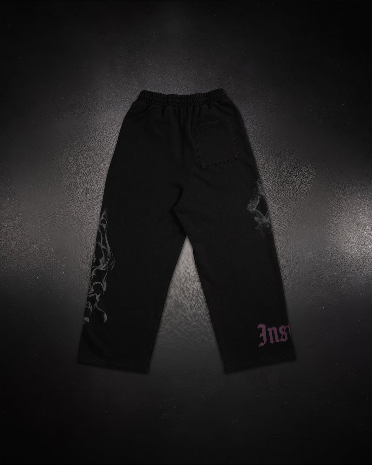 Wide Leg Sweats - Paranorman Purple