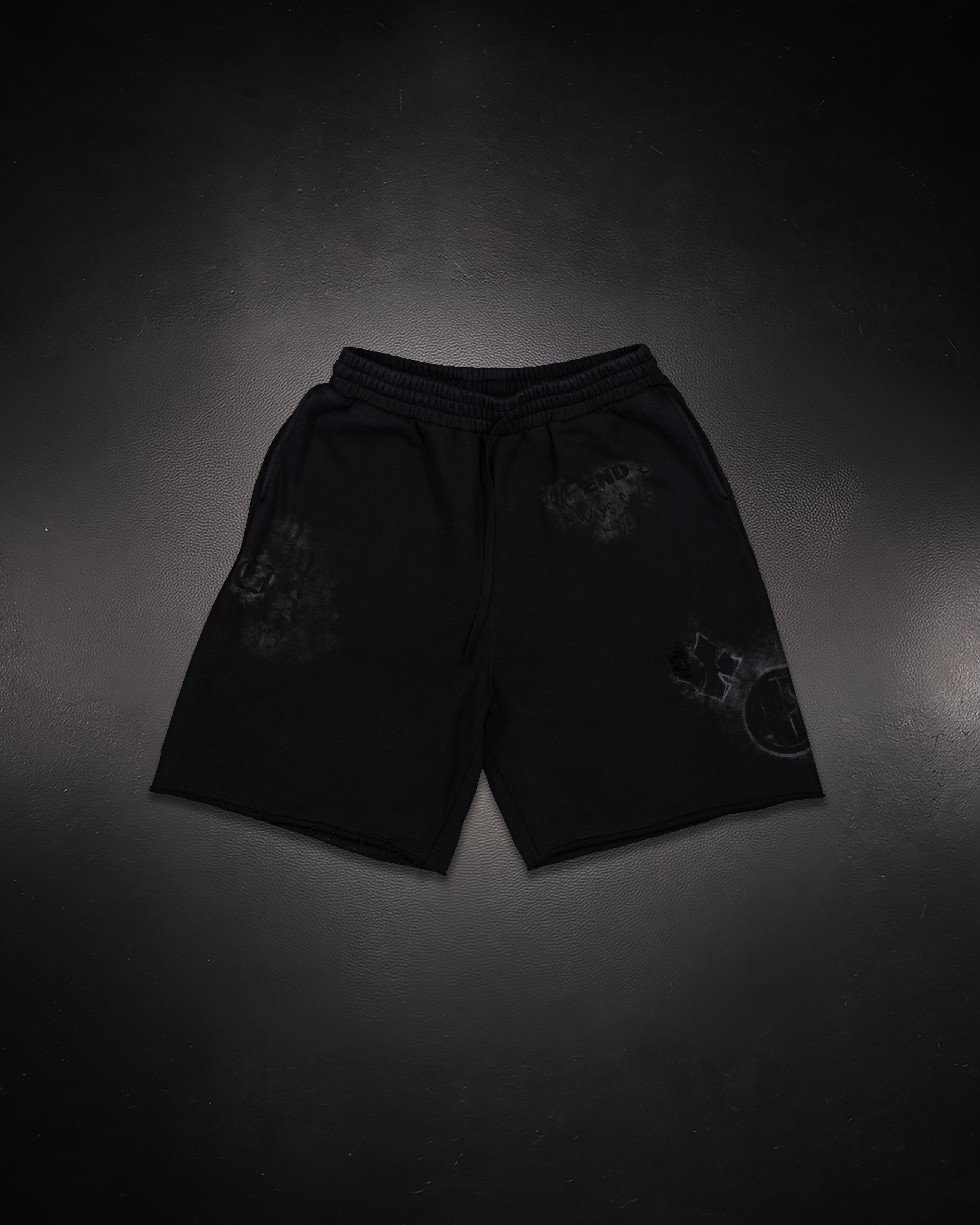 Black Smoke Sweatshorts
