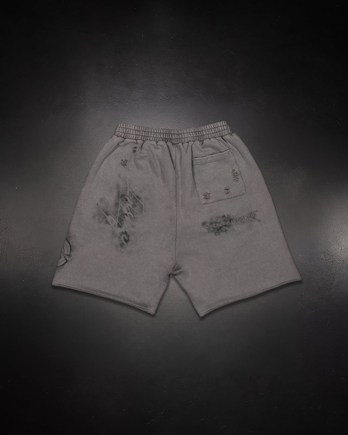Grey Smoke Sweatshorts