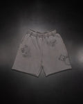 Grey Smoke Sweatshorts
