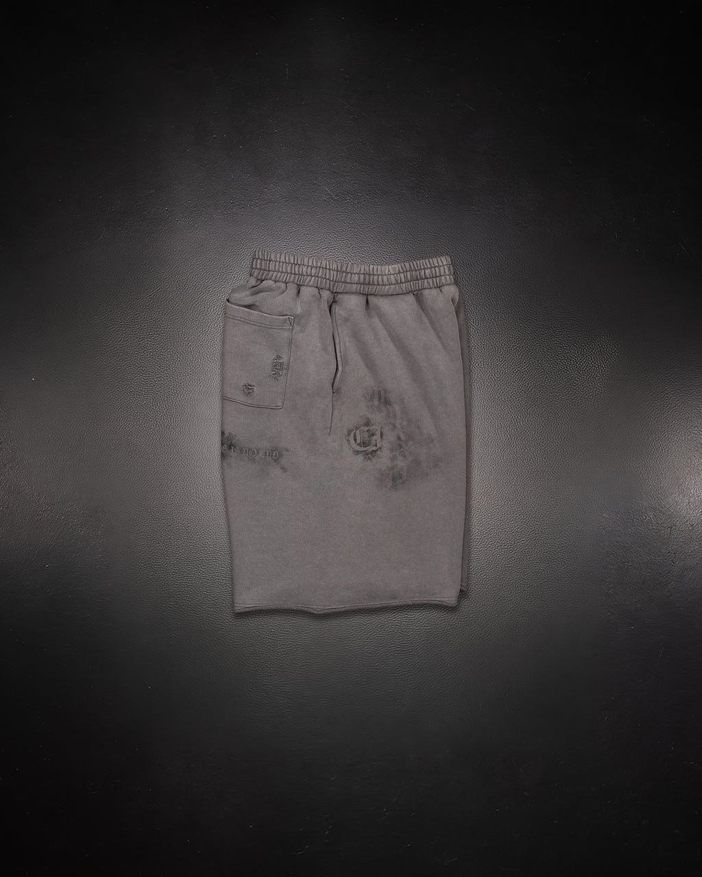Grey Smoke Sweatshorts
