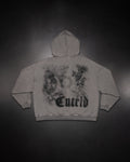 Smoke Zip Up Hoodie Grey