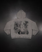 Smoke Zip Up Hoodie - Grey
