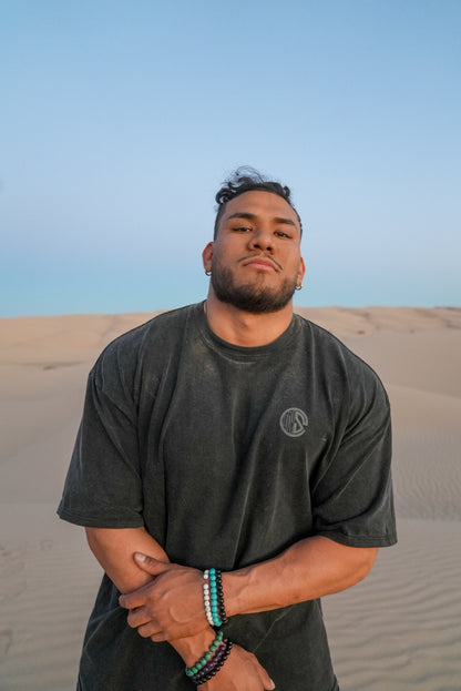 Black Scorpion Acid Wash Tee