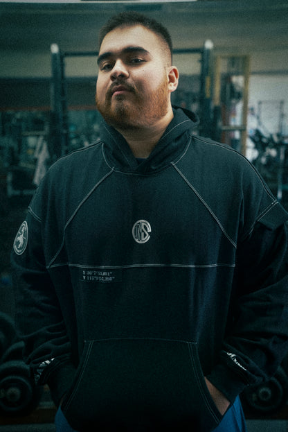 Black Tactical Scorpion Hoodie