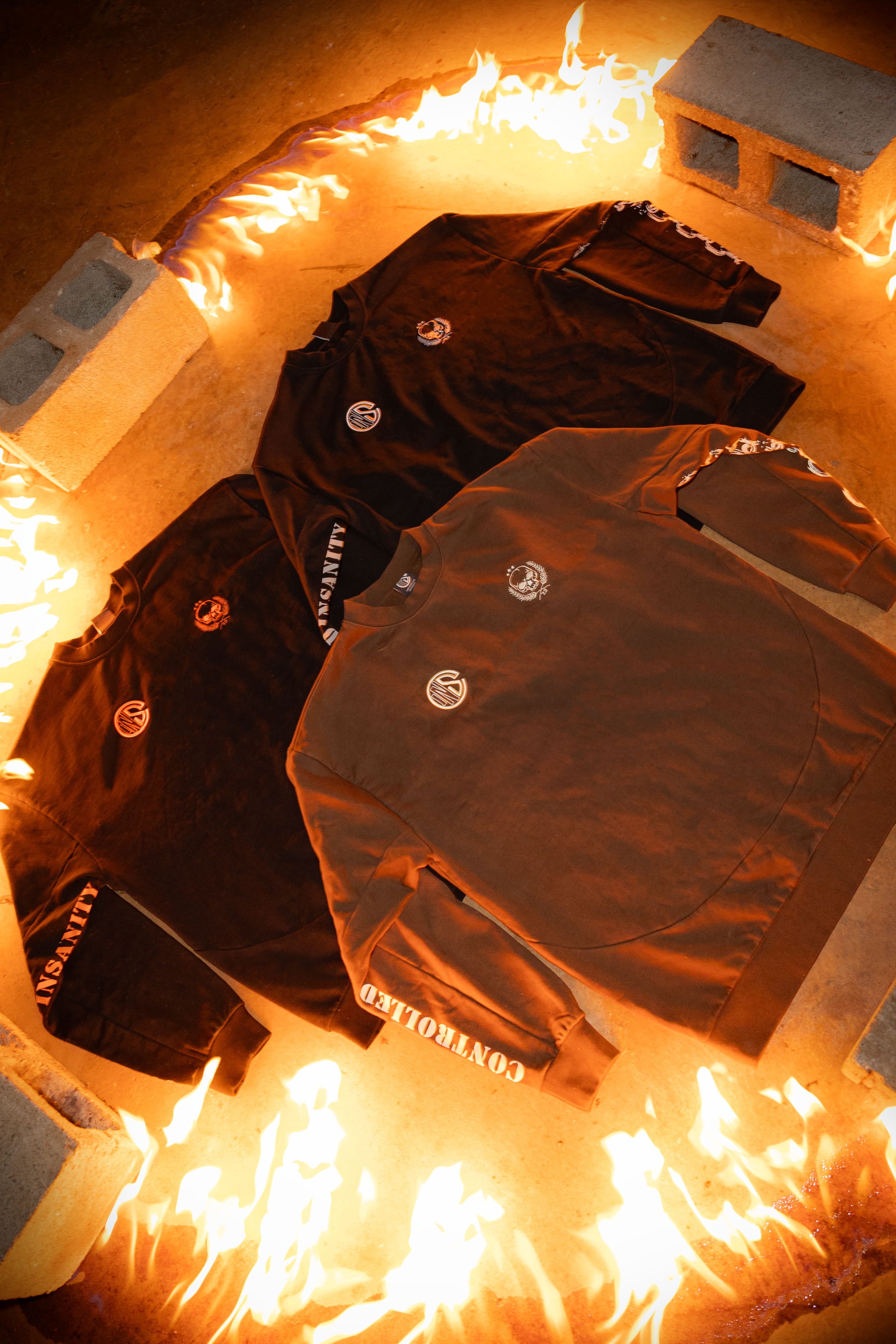 Black Forged in Failure Crewneck