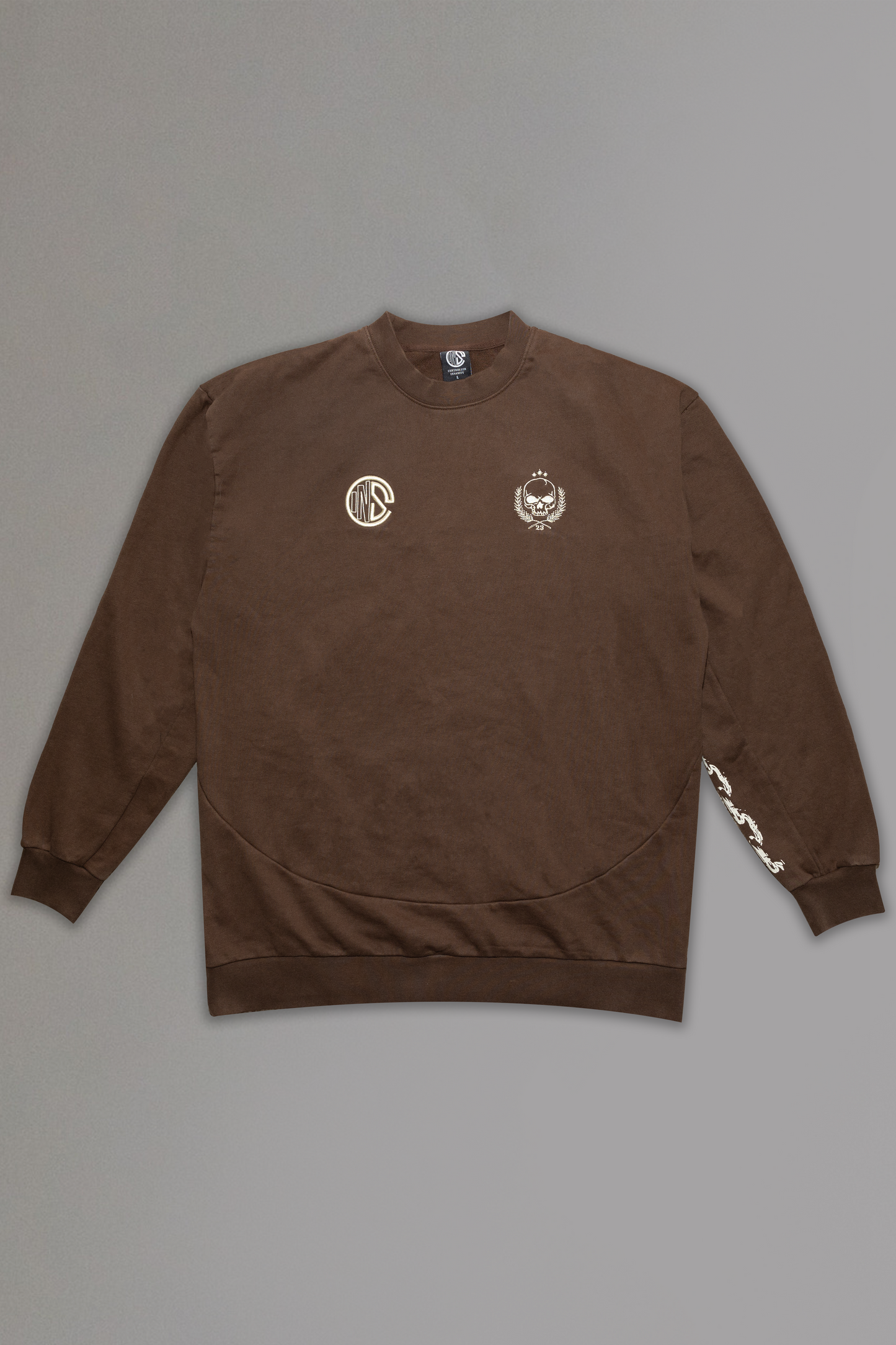 Brown Forged in Failure Crewneck
