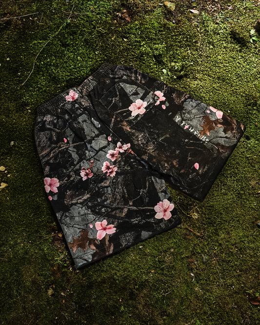 Cherry Blossom Sweat Shorts