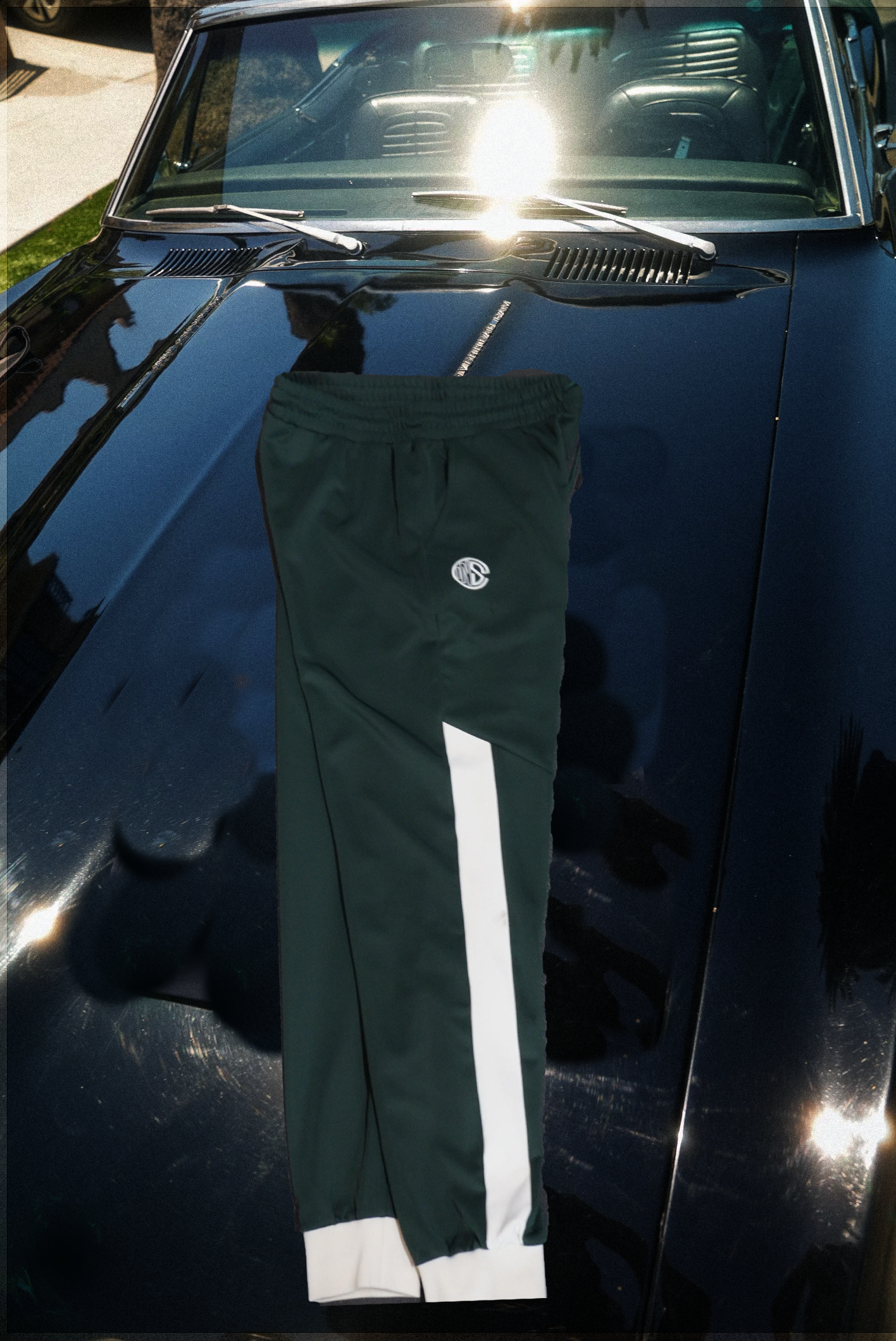 Forest Green Track Pants