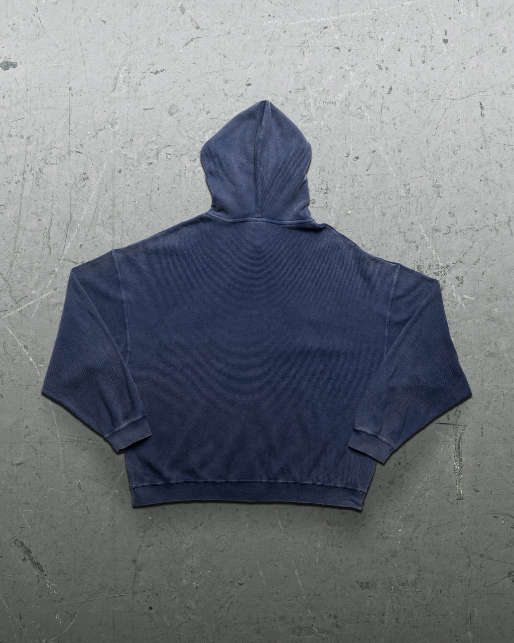 Signature Waffleknit Pullover - Navy