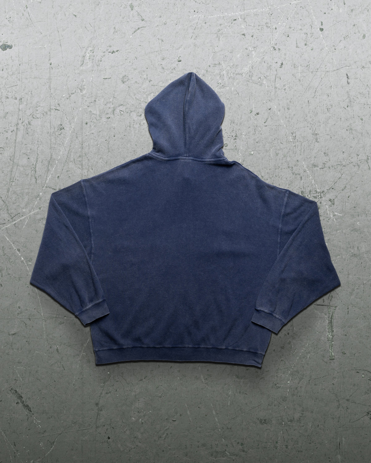 Signature Waffleknit Pullover - Navy
