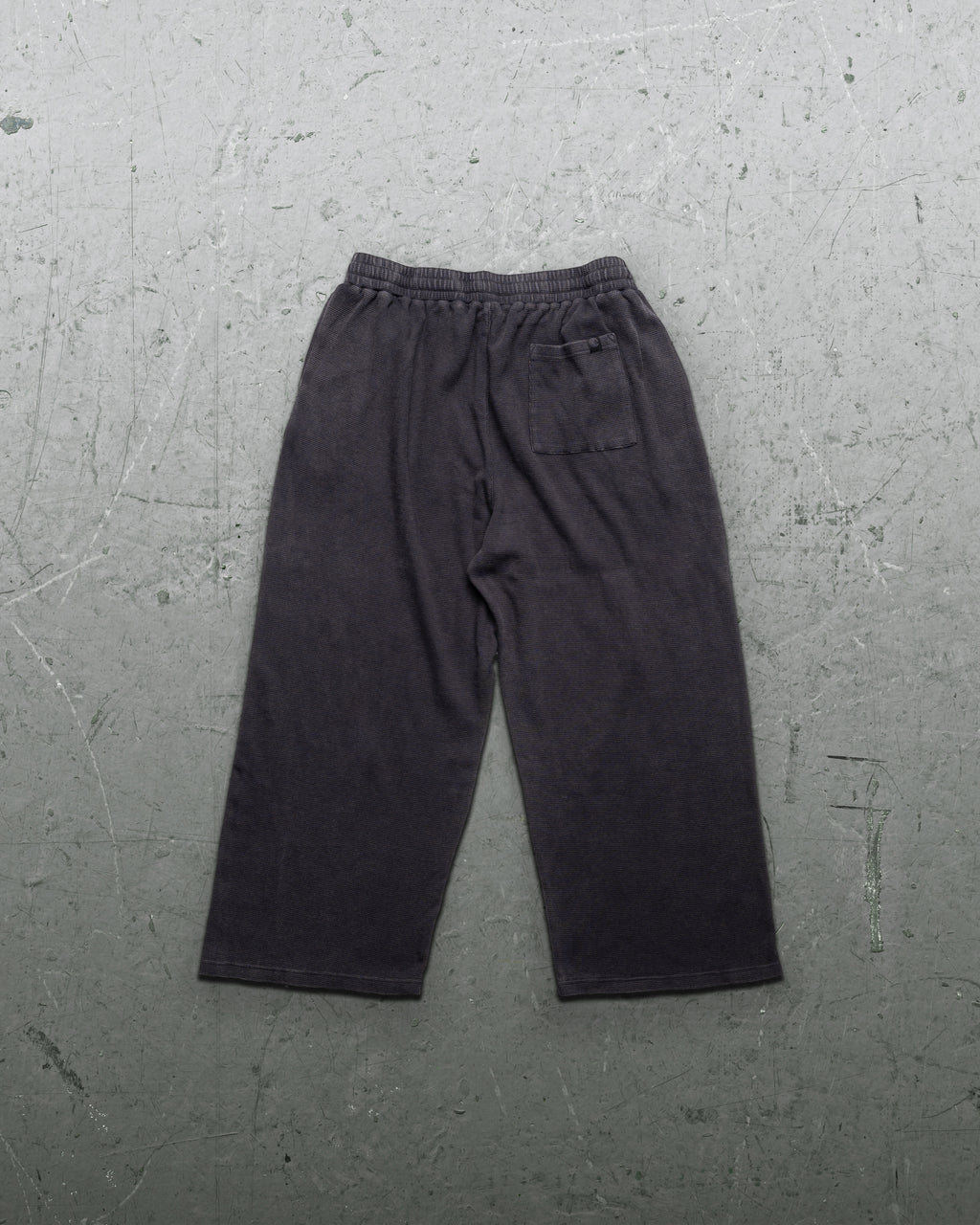 Signature Waffleknit Sweatpants - Black