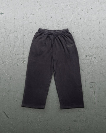 Signature Waffleknit Sweatpants - Black