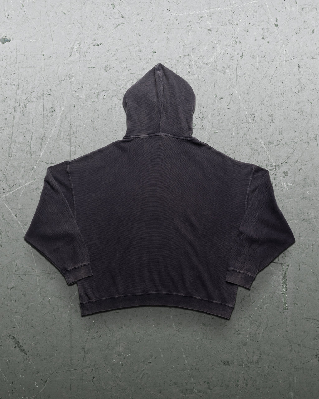 Signature Waffleknit Zip-Up - Black