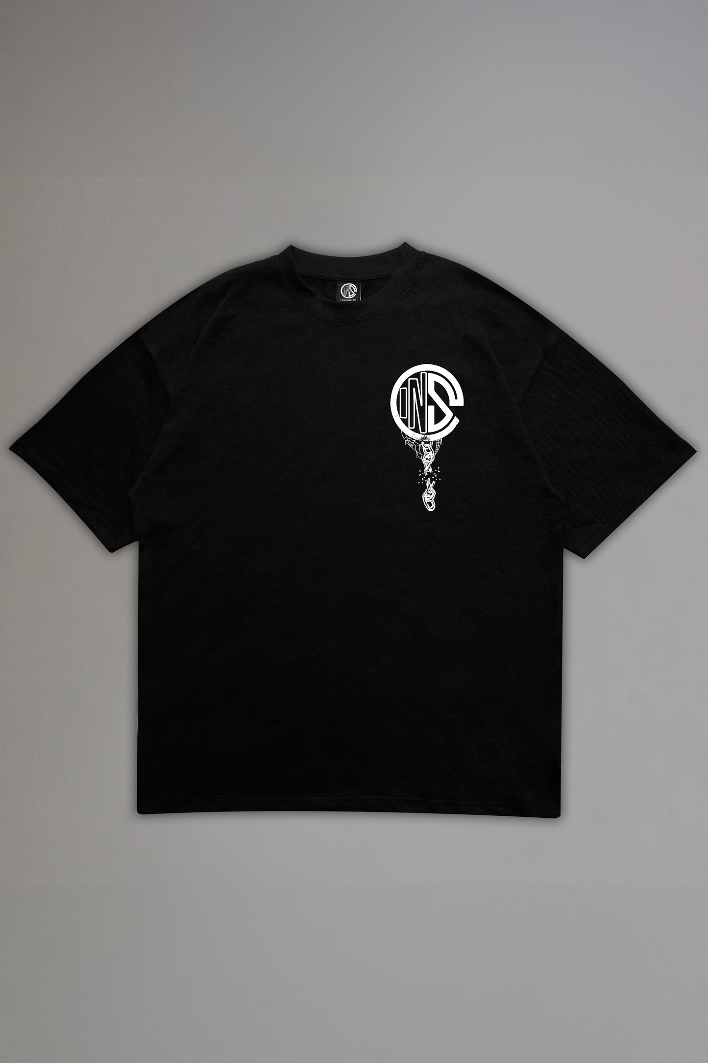 Black FiF Chained Tee