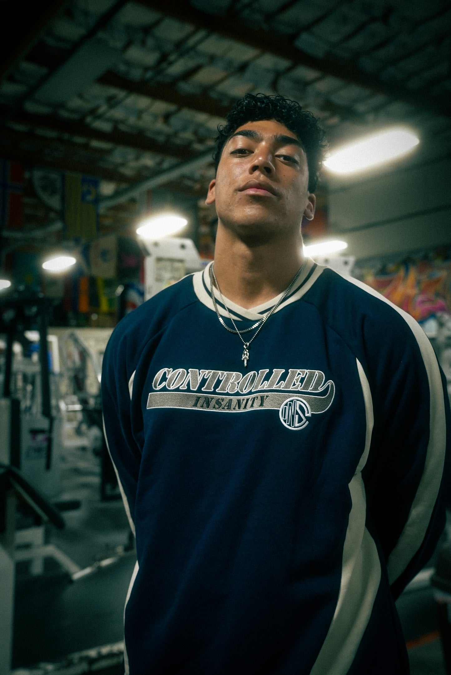 Varsity Blue Crewneck